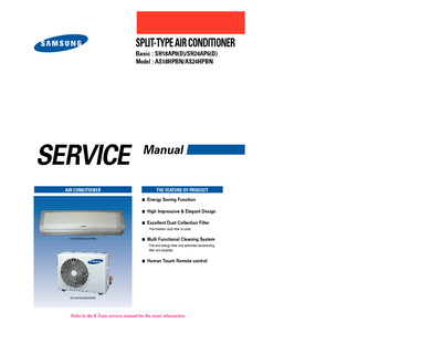Samsung AS18 24 HPBN Service Manual