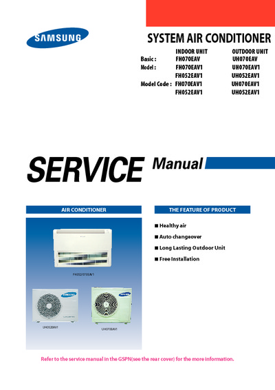 Samsung FH052 070 EAV1 Service Manual