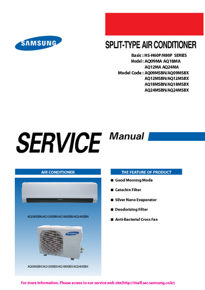Samsung AQ18 24 MSBN Service Manual