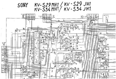 SONY KV-S34MH1 GI-CHASSIS