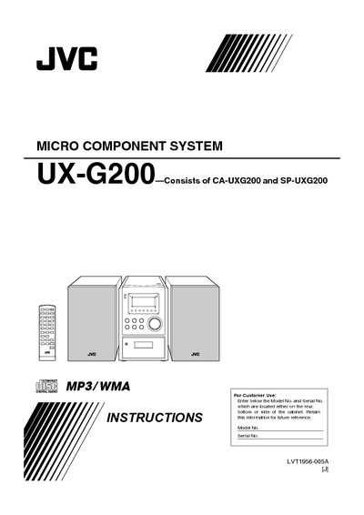 JVC UX-G200