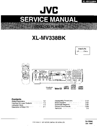 JVC XL-MV338BK