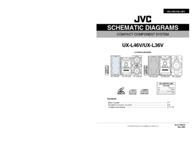 JVC CA-UXL46V, CA-UXL36V