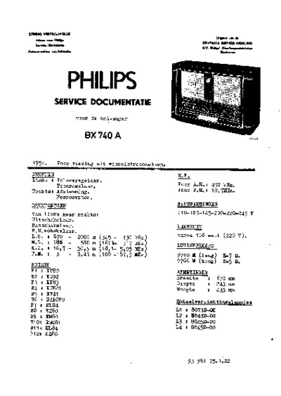 PHILIPS BX740A