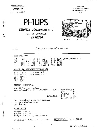PHILIPS BX493A