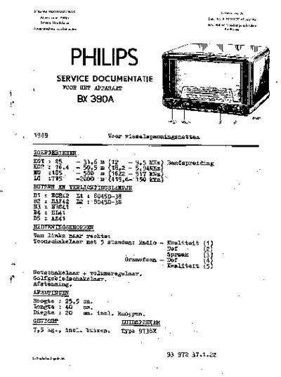 PHILIPS BX390A