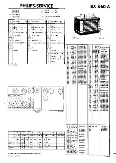 PHILIPS BX560-A Service Manual