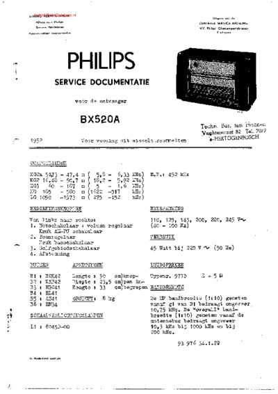 PHILIPS BX520A