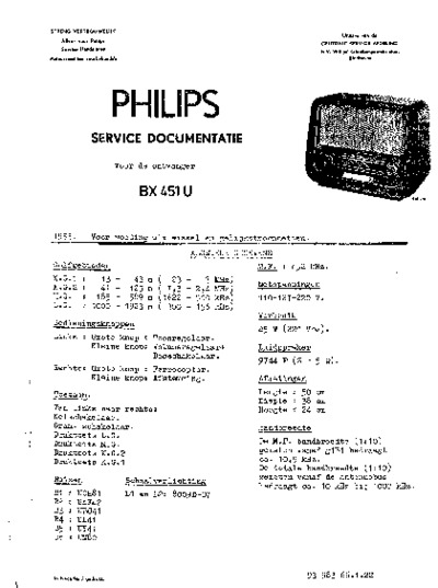 PHILIPS BX451U