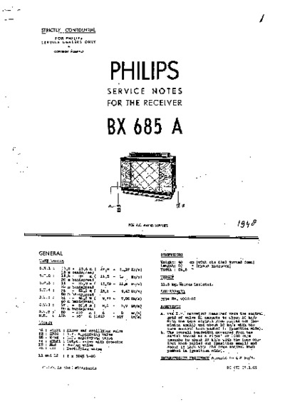 PHILIPS BX685A