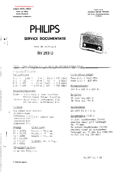 PHILIPS BX253U