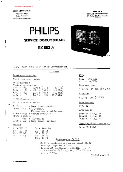 PHILIPS BX553A