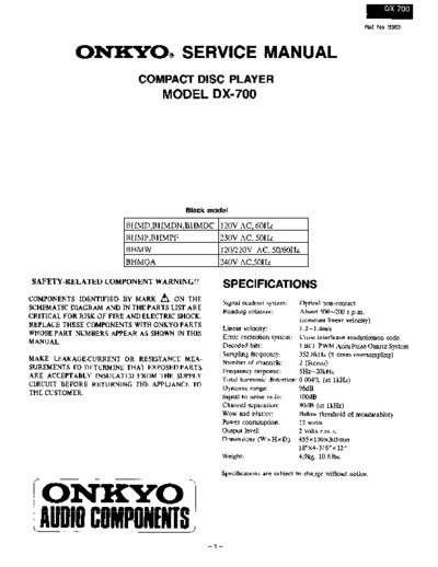 ONKYO DX-700