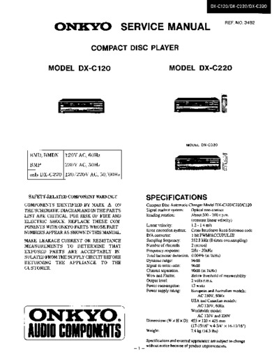 ONKYO DX-C120