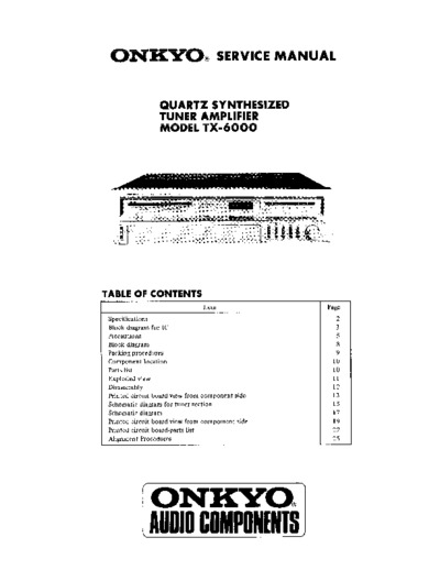 ONKYO TX-6000