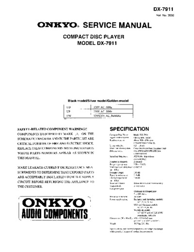 ONKYO DX-7911