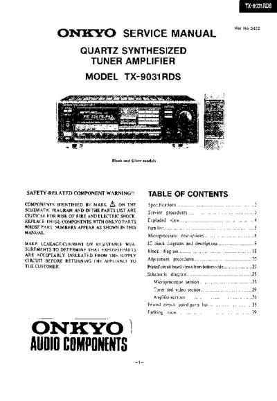 ONKYO TX-9031
