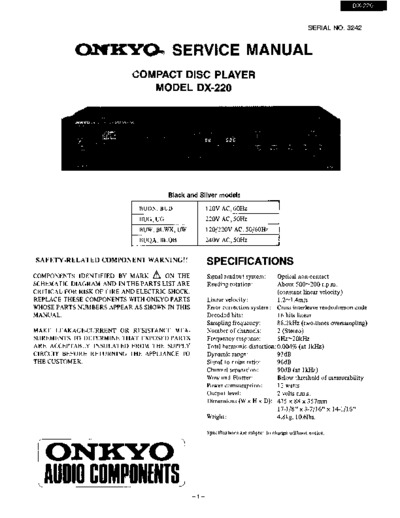 ONKYO DX-220