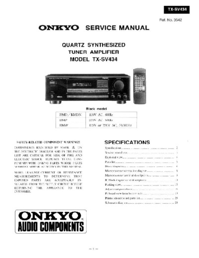 ONKYO TX-SV434