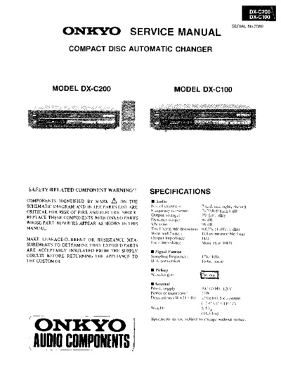 ONKYO DX-C100