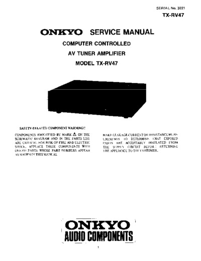 ONKYO TX-RV47