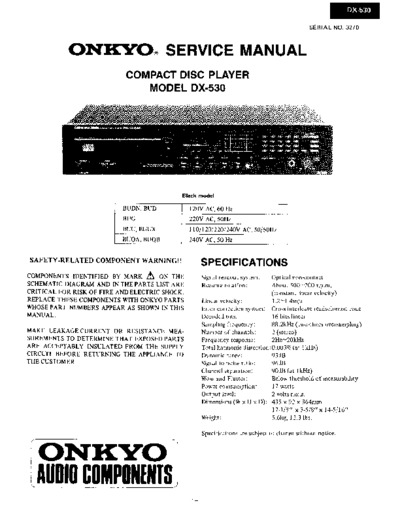 ONKYO DX-530