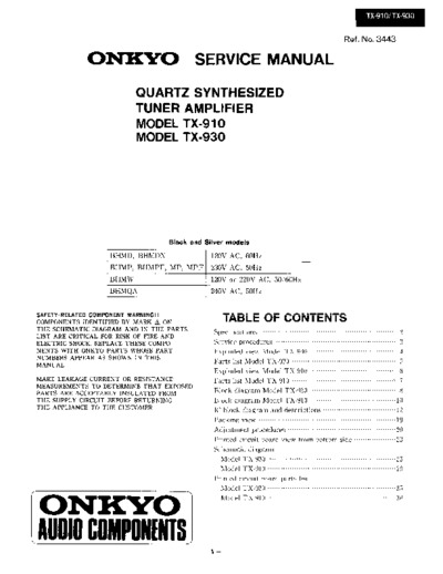 ONKYO TX-910