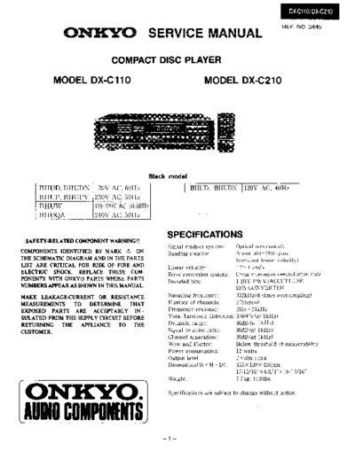 ONKYO DX-C210