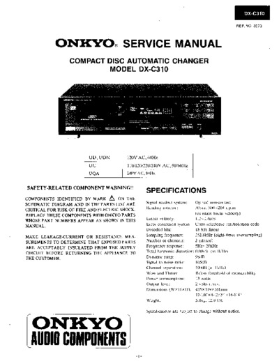ONKYO DX-C310