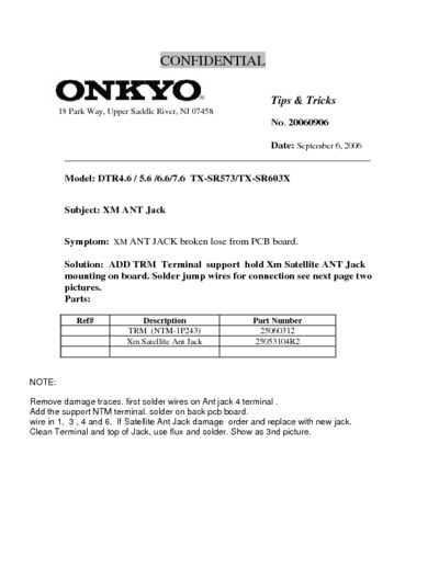 ONKYO DTR-4.6