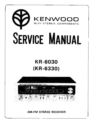 KENWOOD KR-6330