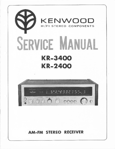 KENWOOD KR-3400