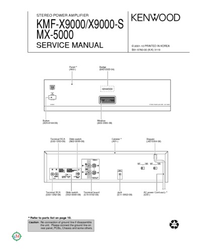 KENWOOD MX5000