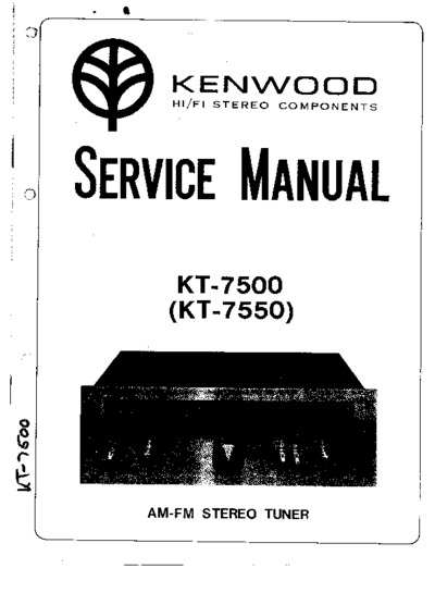 KENWOOD KT-7500