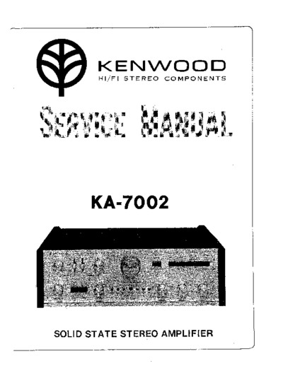 KENWOOD KA-7002