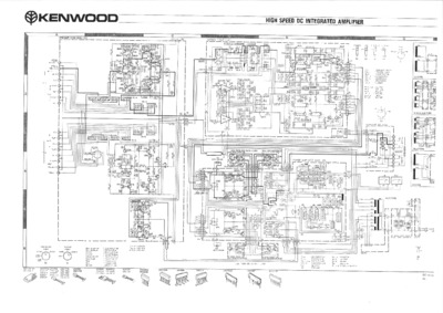 KENWOOD KA-801 Schematics