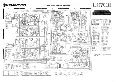 KENWOOD L-O7-C-Mk2 Schematics