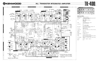 KENWOOD TK-400 Schematics