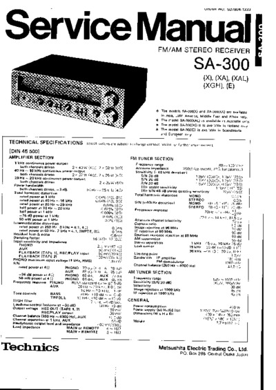 TECHNICS SA-300