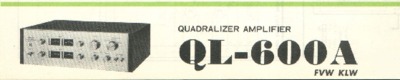 PIONEER QL-600A Schematic
