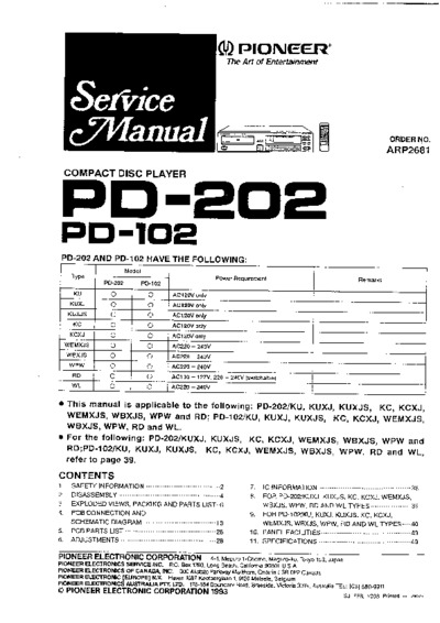 PIONEER PD-202