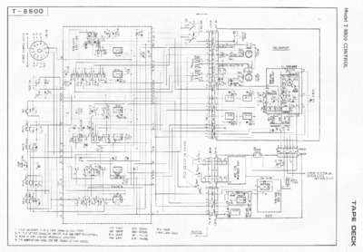 PIONEER T-8800 Schematic