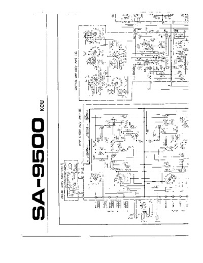 PIONEER SA-9500 Schematic