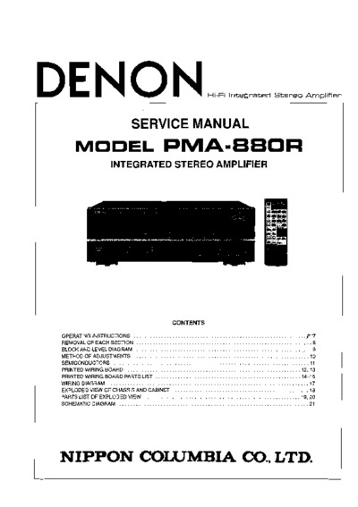 DENON PMA-880R