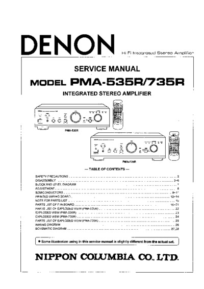 DENON PMA-735R