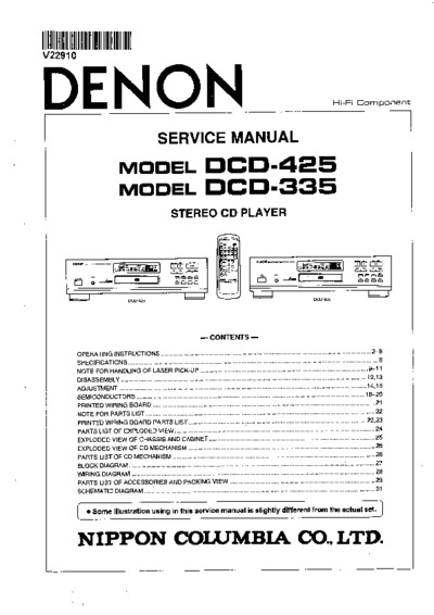 DENON DCD-335