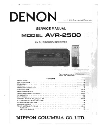 DENON AVR-2500