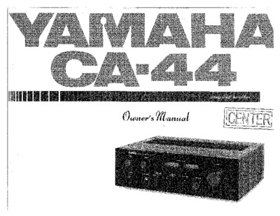 YAMAHA CA-44