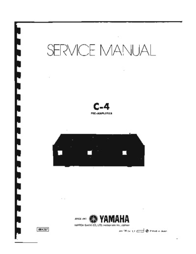 YAMAHA C-4