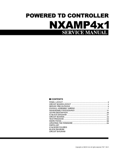 YAMAHA NXAMP4-X-1